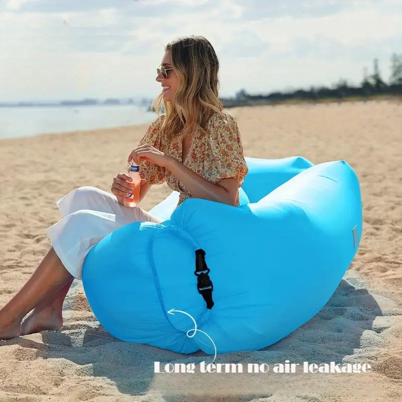 alt="Viral Temu Inflatable Lounge Chair for summer"